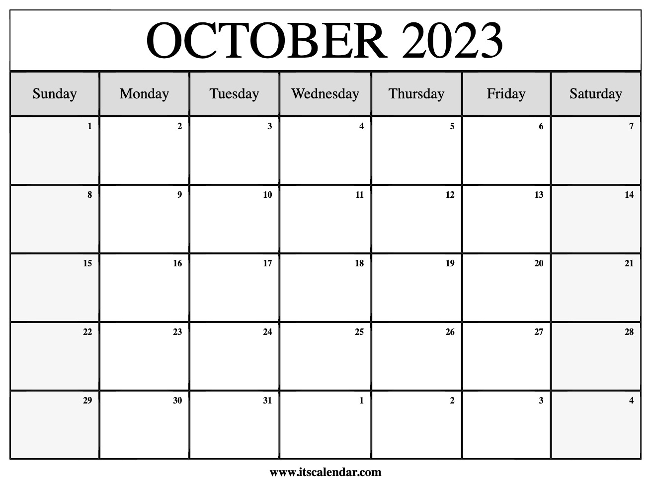 August To October 2023 Calendar Printable PELAJARAN